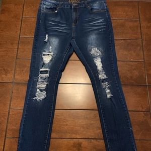 Bamboo size 16 stretch jeans